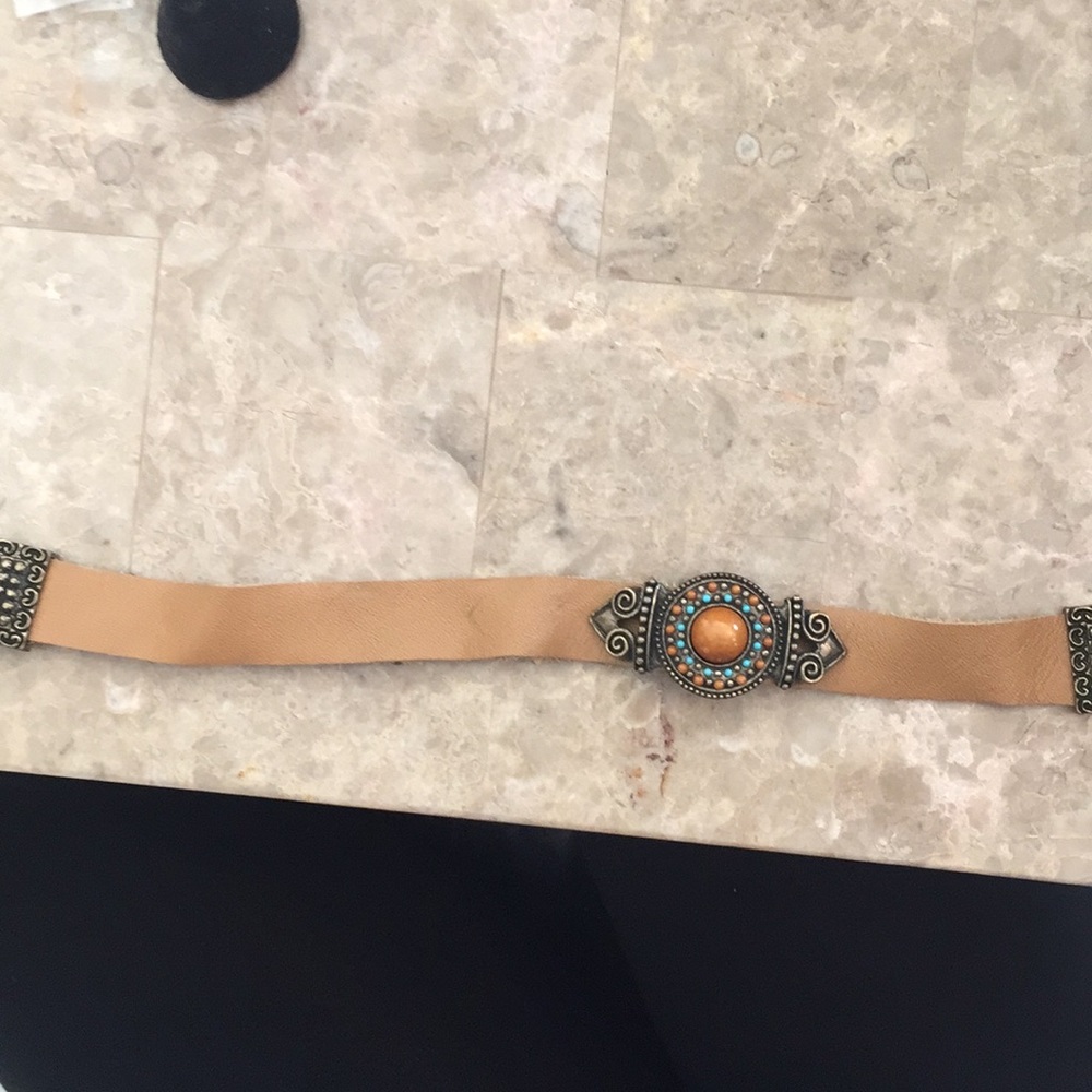 REAL leather choker
